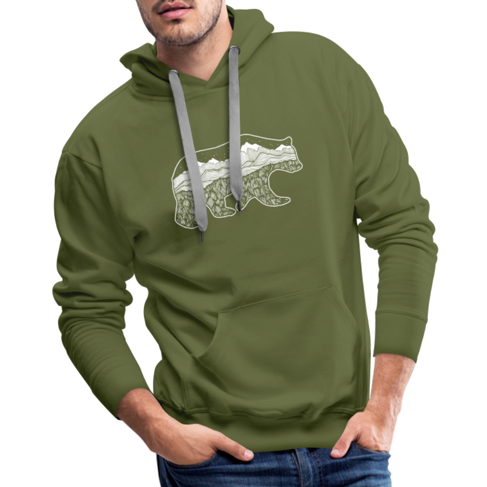 Grizzly Classic Hoodie - olive green