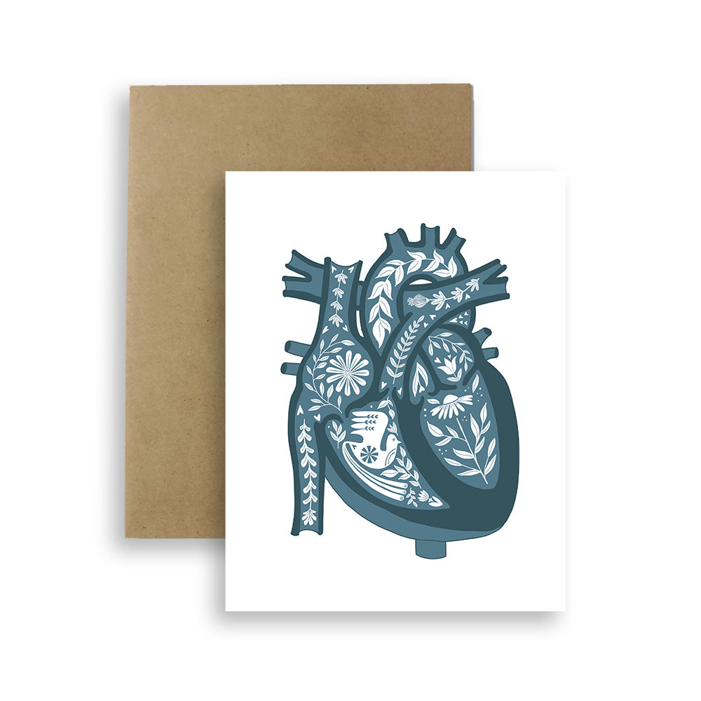 Heartfelt Greeting Card – Red Umbrella Designs