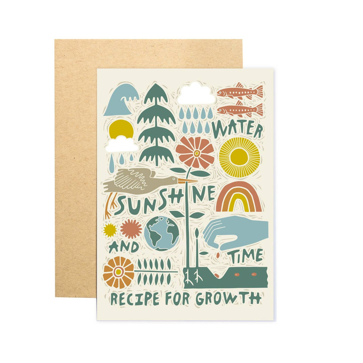 Recipe for Growth Card – Red Umbrella Designs