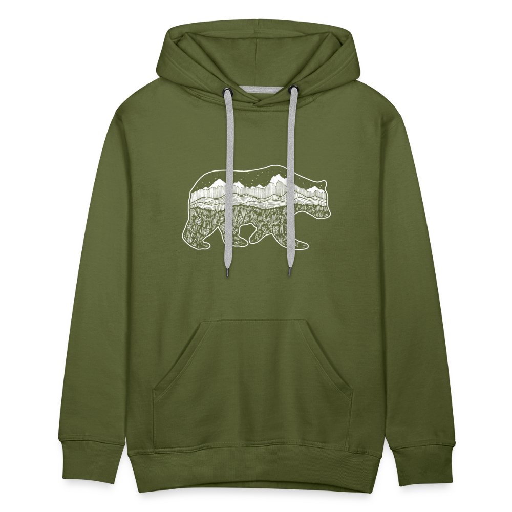 Grizzly Classic Hoodie - olive green
