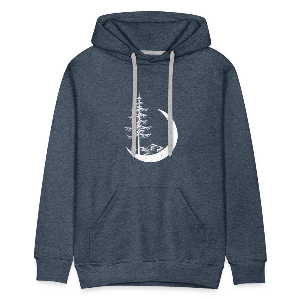 Stand Tall Classic Hoodie - heather denim