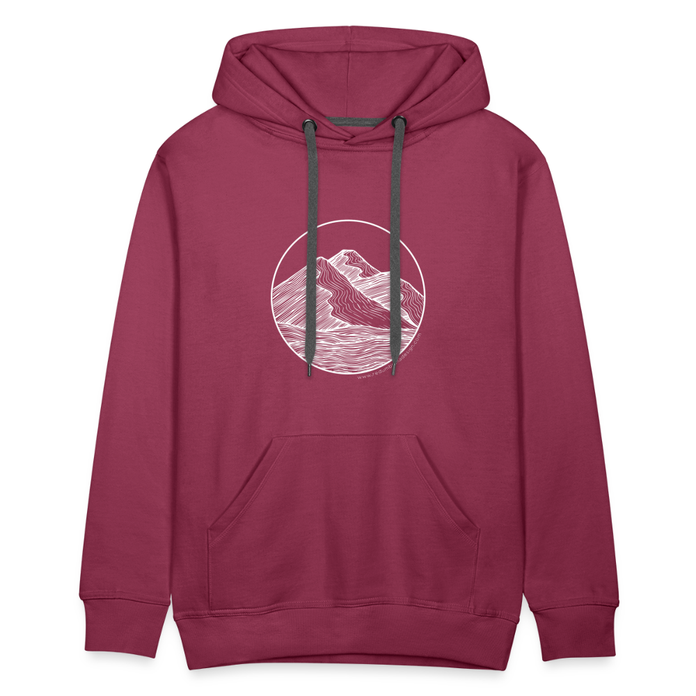 Mountain Classic Hoodie - burgundy