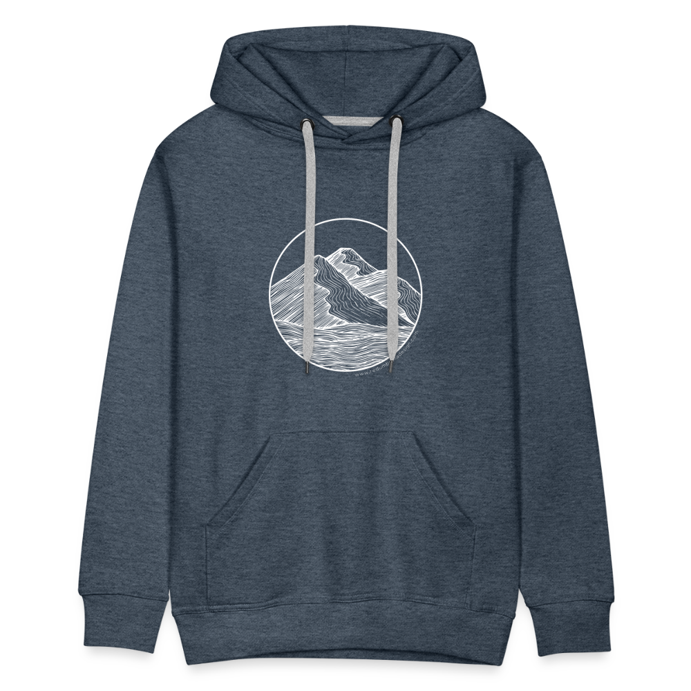 Mountain Classic Hoodie - heather denim