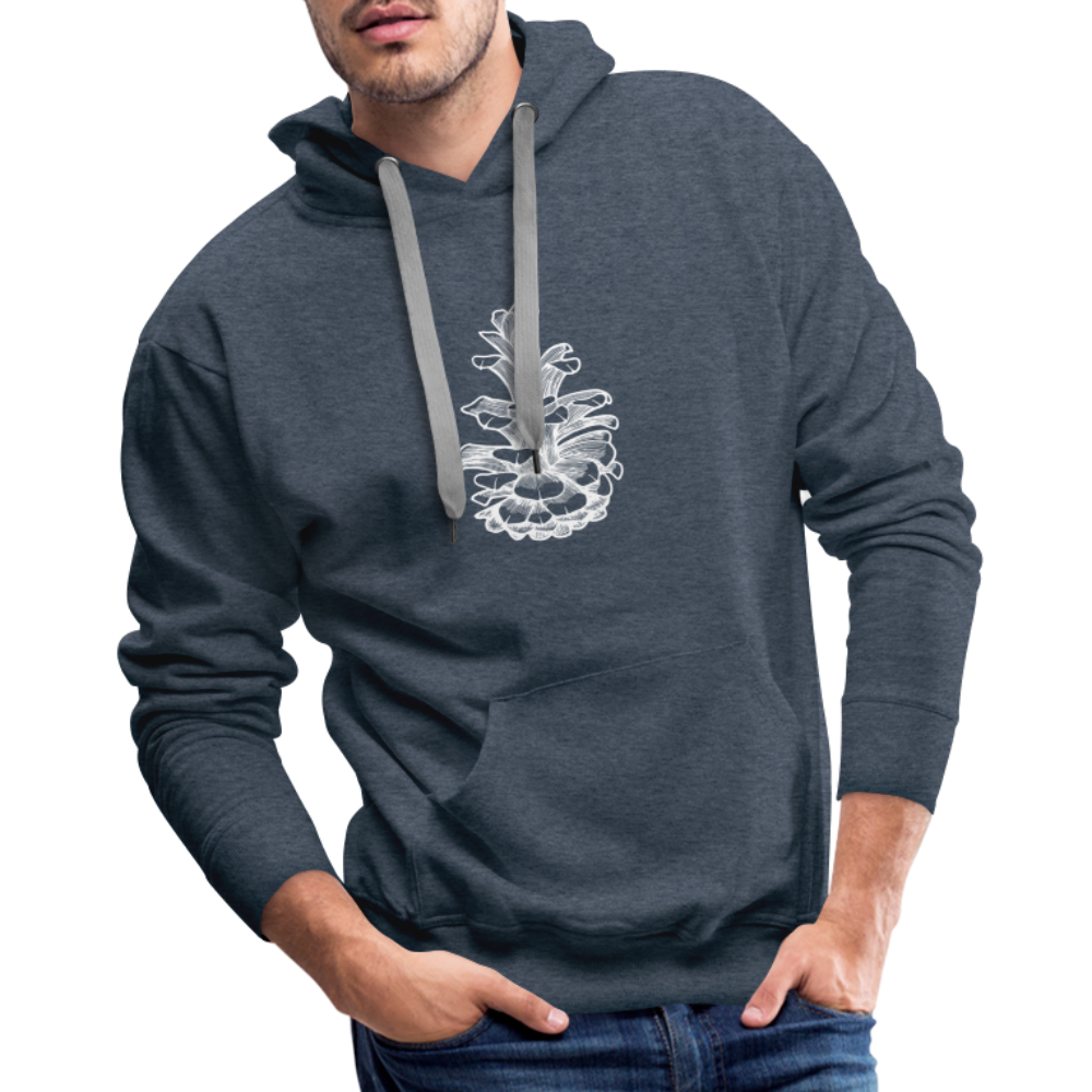 Pinecone Classic Hoodie - heather denim