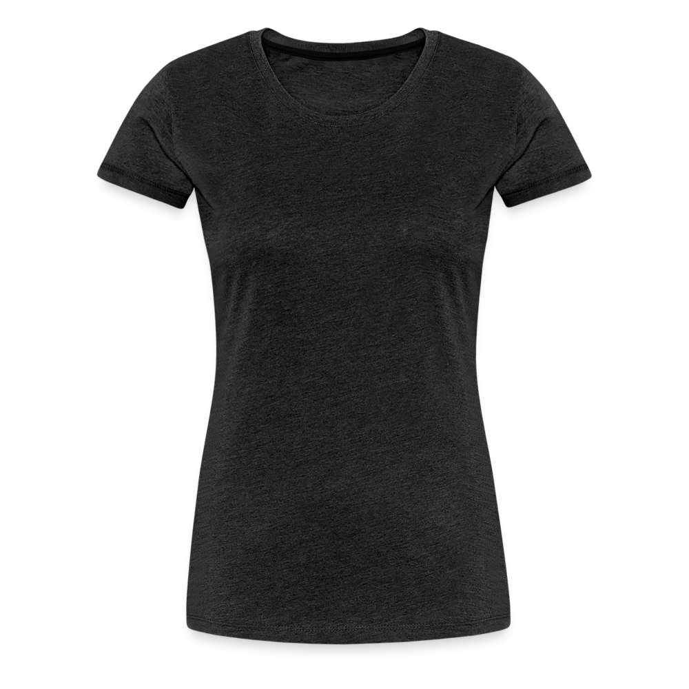 Blank Women's Scoop Neck Tee - charcoal grey